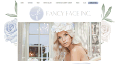 Desktop Screenshot of fancyface.ca